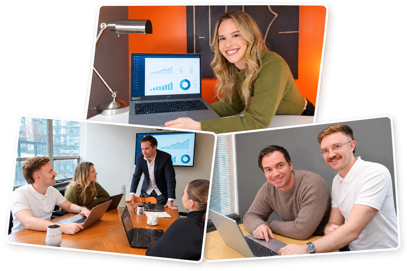 The Salt Water Digital team at work